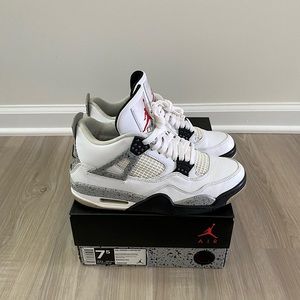 Jordan 4 Retro White Cement
